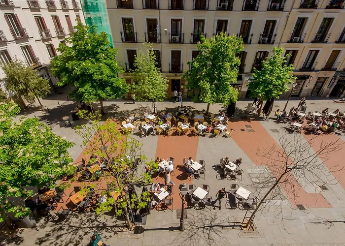 Pequeno Descanso Para 3, En Plaza De Chueca